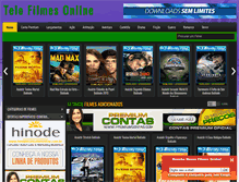 Tablet Screenshot of megaboxfilmes.com